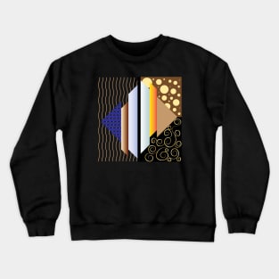 Beautiful Geometric Minimalist Abstract Crewneck Sweatshirt